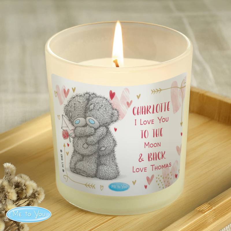 Personalised Me To You Hold You Forever Jar Candle